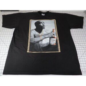VTG Shaka Wear Tupac Rap Legend T-Shirt Size 4XL "Hennything is possible" RARE